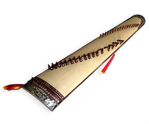 Đàn tranh 16 dây khảm đỏ